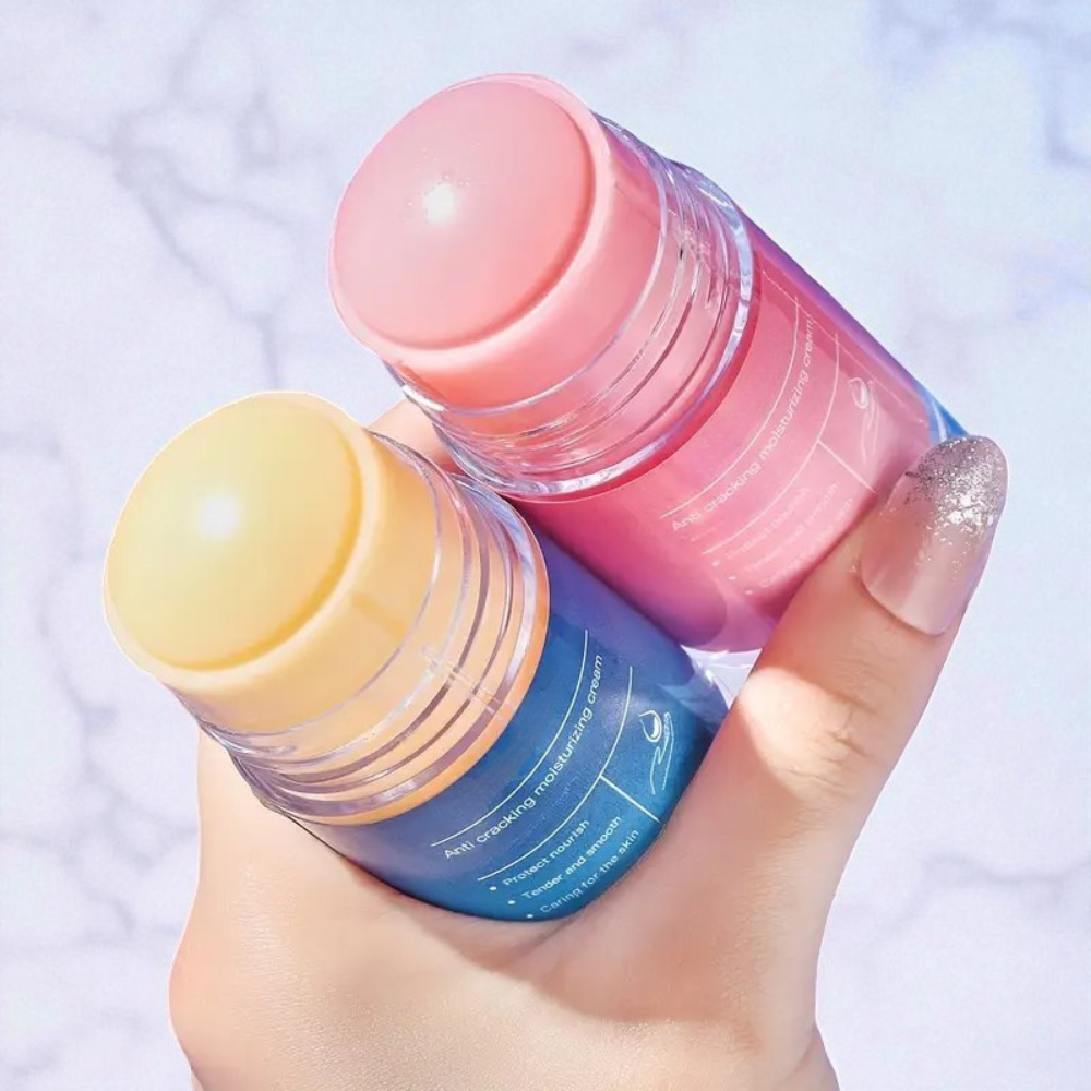 Feuchtigkeitsbalsam-Set – Anti-Riss-Creme, 2-teilig